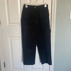 Brand: Cotton on, Corduroy black pants, size 2